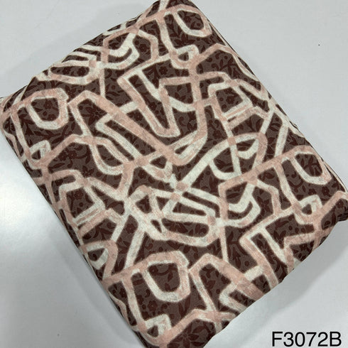 Printed Lizzy Bizzy Cotton Fabric-F3072